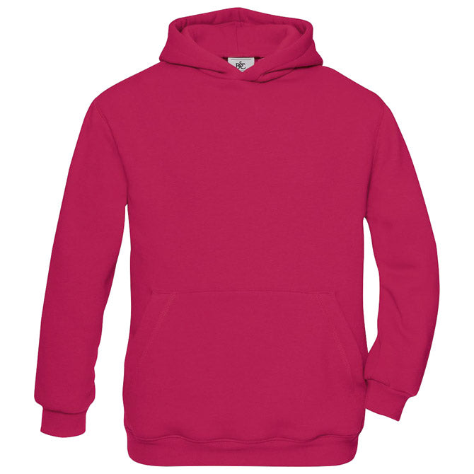 MAJICA HOODED KIDS B&C 280G CIKLAMA 12/14