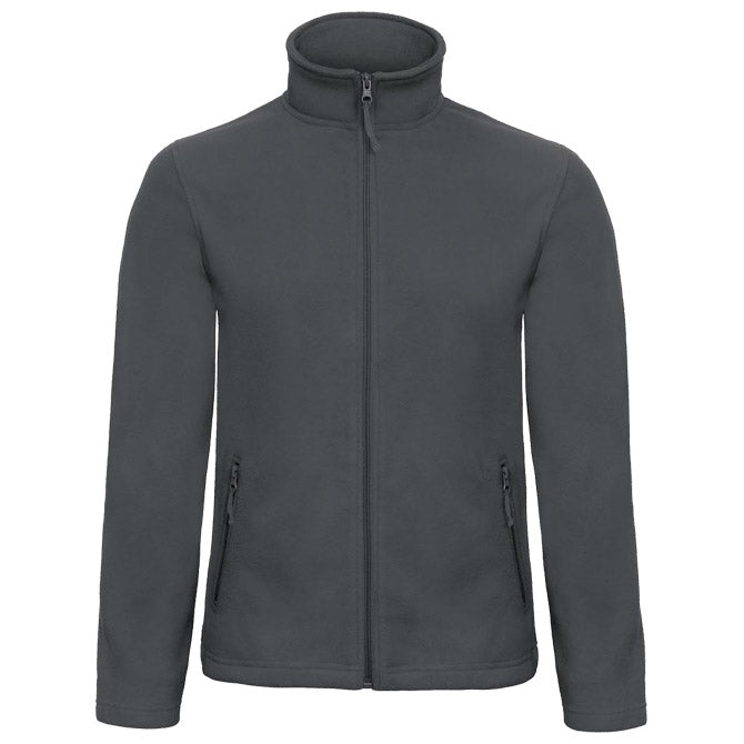 JAKNA Z ZADRGO-FLIS B&C ID.501 280G TEMNO SIVA 3XL