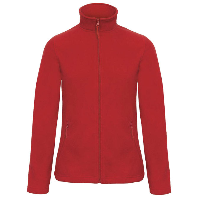 JAKNA ZIP-FLIS B&C ID.501 WOMEN 280G CRVENA XL