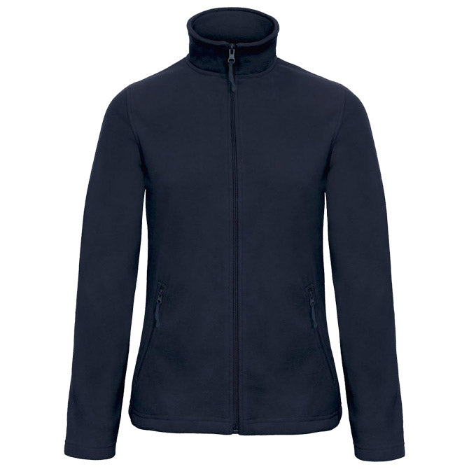 JAKNA ZIP-FLIS B&C ID.501 ŽENSKA 280G TEMNO MODRA 2XL