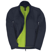 ŽENSKA JAKNA Z ZADRGO B&C ID.701 SOFTSHELL/TEMNO MODRA M