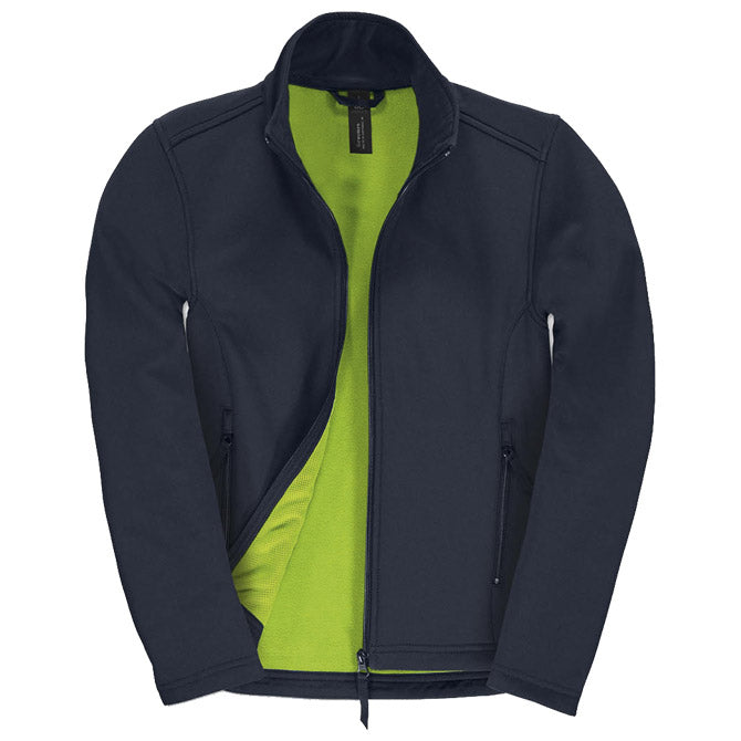JAKNA ZIP ŽENSKA B&C ID.701 SOFTSHELL/WOMEN TAMNO PLAVA XL