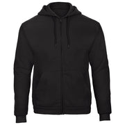 MAJICA DOLGI ROKAVI ZIP B&C ID.205 270G ČRNA S
