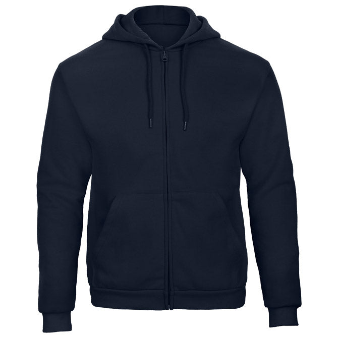 MAJICA DUGI RUKAVI ZIP B&C ID.205 270G TAMNO PLAVA M