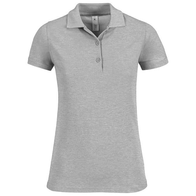 MAJICA S KRATKIMI ROKAVI B&C SAFRAN TIMELESS WOMEN 180G SVETLO SIVA S
