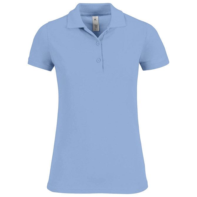 MAJICA KRATKI RUKAVI B&C SAFRAN TIMELESS WOMEN 180G NEBO PLAVA 2XL