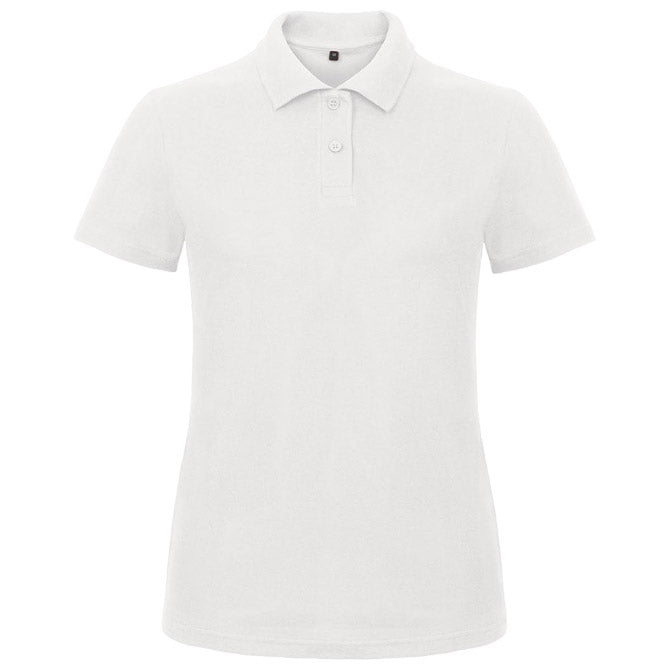 MAJICA KRATKI RUKAVI POLO B&C ID.001/WOMEN 180G BIJELA 3XL
