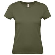 MAJICA KRATKI ROKAVI B&C #E150/WOMEN OLIVNO ZELENA M