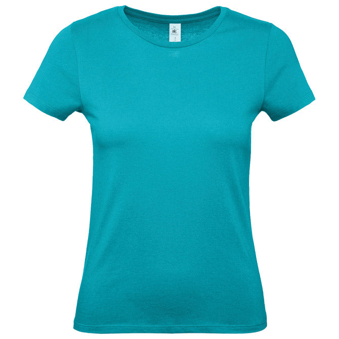 MAJICA KRATKI RUKAVI B&C #E150/WOMEN TIRKIZNA L