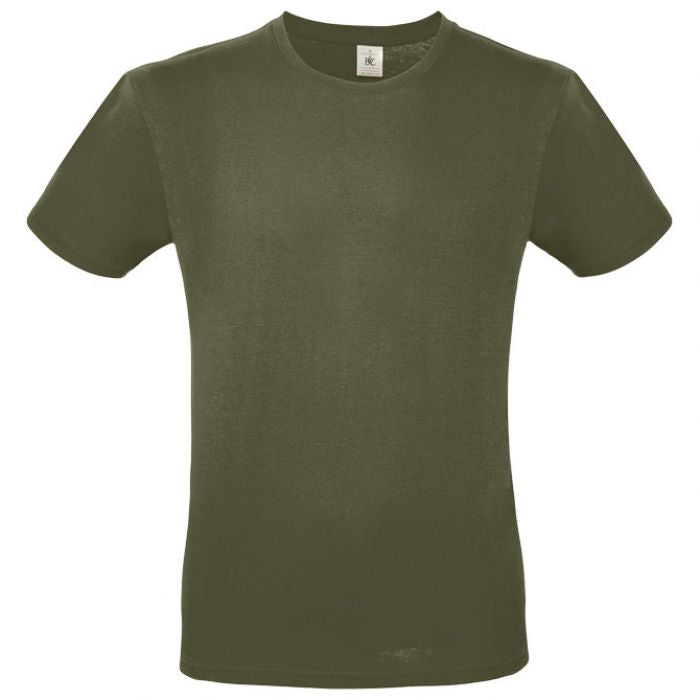 MAJICA KRATKI RUKAVI B&C #E150 MASLINASTO ZELENA 3XL