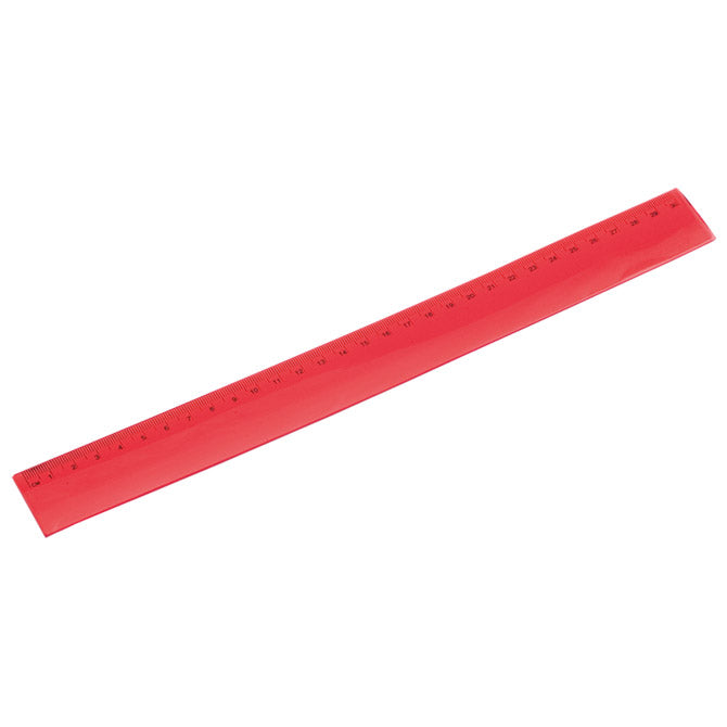 RAVNALO PVC 30 CM FLEKSIBILNO CRVENO!!