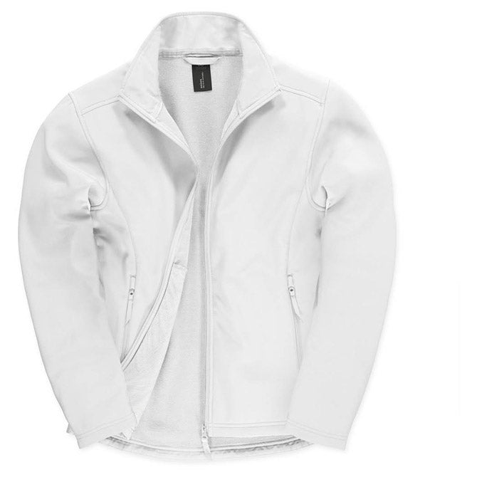 JAKNA ZIP ŽENSKA B&C ID.701 SOFTSHELL/WOMEN BELA L!!