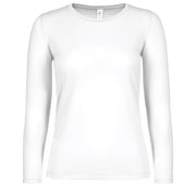 MAJICA DOLGI ROKAVI B&C #E150/WOMEN LSL BELA S