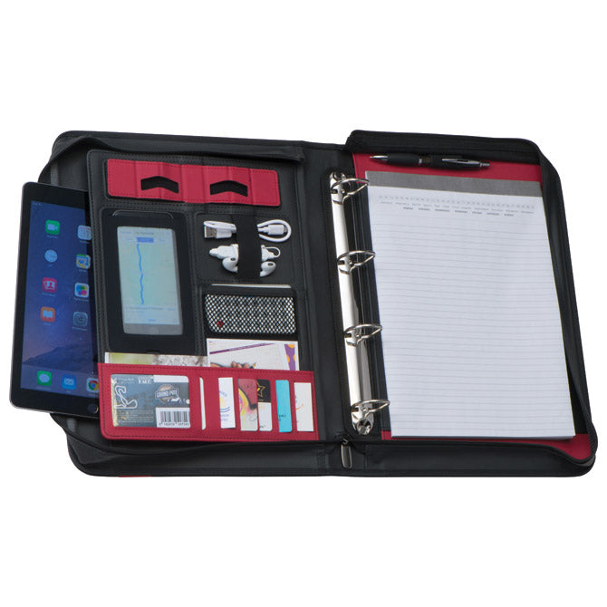 MAPA KONGRESNA A4 SA BLOKOM EASY 062503 CRNA