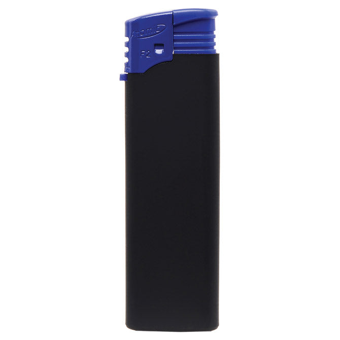 Elektronski vžigalnik gumiran mat atomic f2 rubber trober 3670302 črno/modri