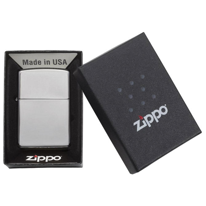 UPALJAČ METALNI SJAJNI ZIPPO 250 SREBRNI