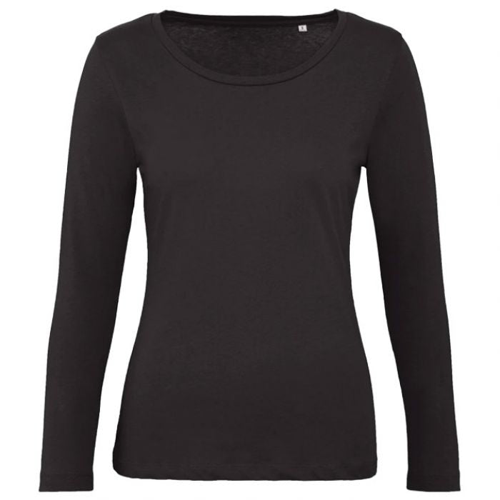 MAJICA DUGI RUKAVI B&C INSPIRE LSL T/WOMEN 140G CRNA M * DO ISTEKA ZALIHA