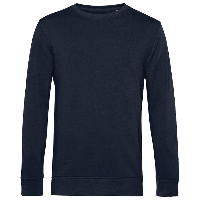 MAJICA DOLGI ROKAVI B&C INSPIRE CREW NECK 280G URBAN TEMNO MODRA 2XL