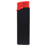 Upaljač elektronski gumirani mat atomic f2 rubber trober 3670301 crno/crveni
