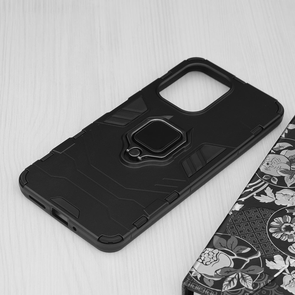 Techsuit Silicone Shield ovitek za Xiaomi Redmi 13C 4G / 13C 5G / Poco M6 / C65-črn