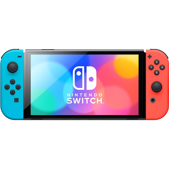 Nintendo Switch OLED prijenosna igraća konzola 17,8 cm (7") 64 GB Ekran osjetljiv na dodir Wi-Fi Crno, Plavo, Crveno