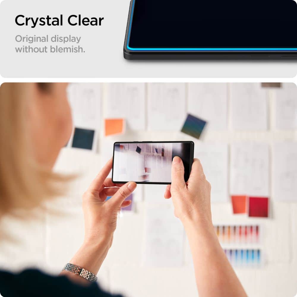 SPIGEN GLAS.TR SLIM KALJENO STEKLO 2-kom ZA XIAOMI REDMI NOTE 12 5G / POCO X5 5G CLEAR