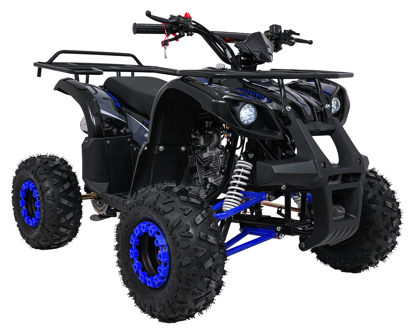 Quad na benzin WILDPEAK 110cc - plavi