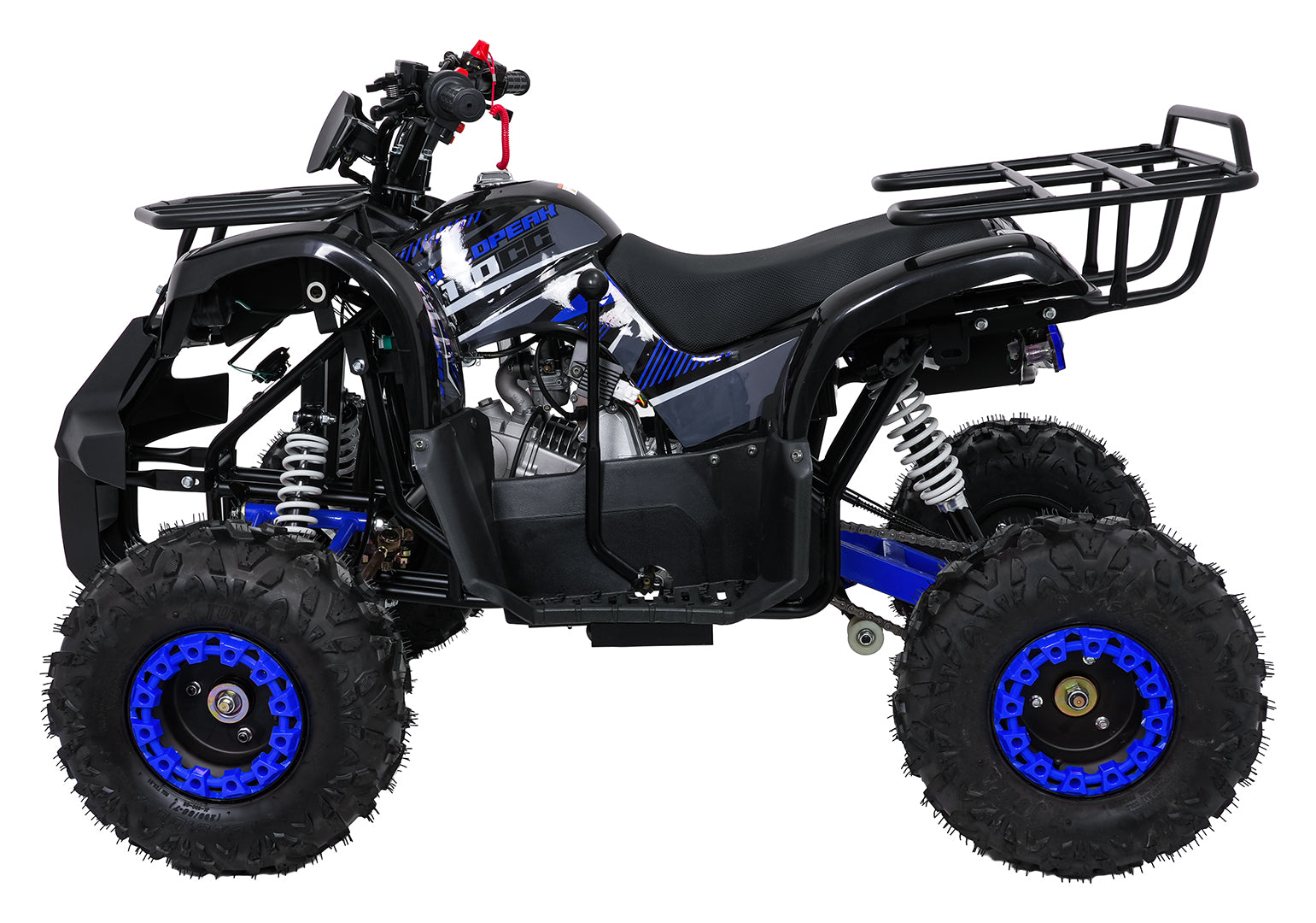 Quad na benzin WILDPEAK 110cc - plavi