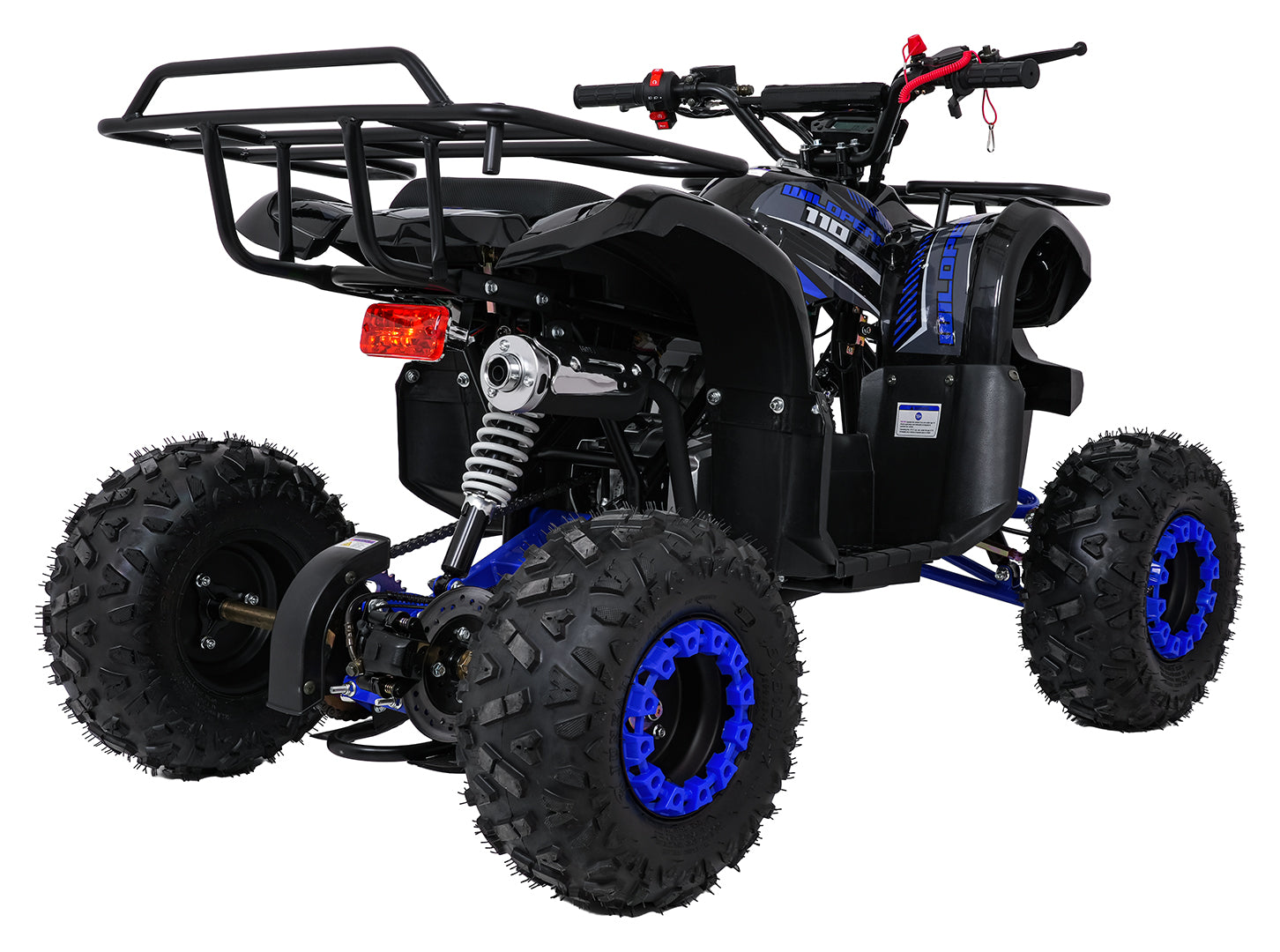 Quad na benzin WILDPEAK 110cc - plavi