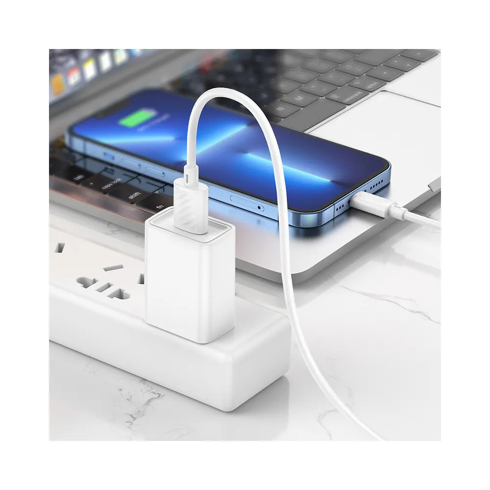HOCO USB-kabel za iPhone Lightning 8-pin 2.4A Gratifed X88 bel