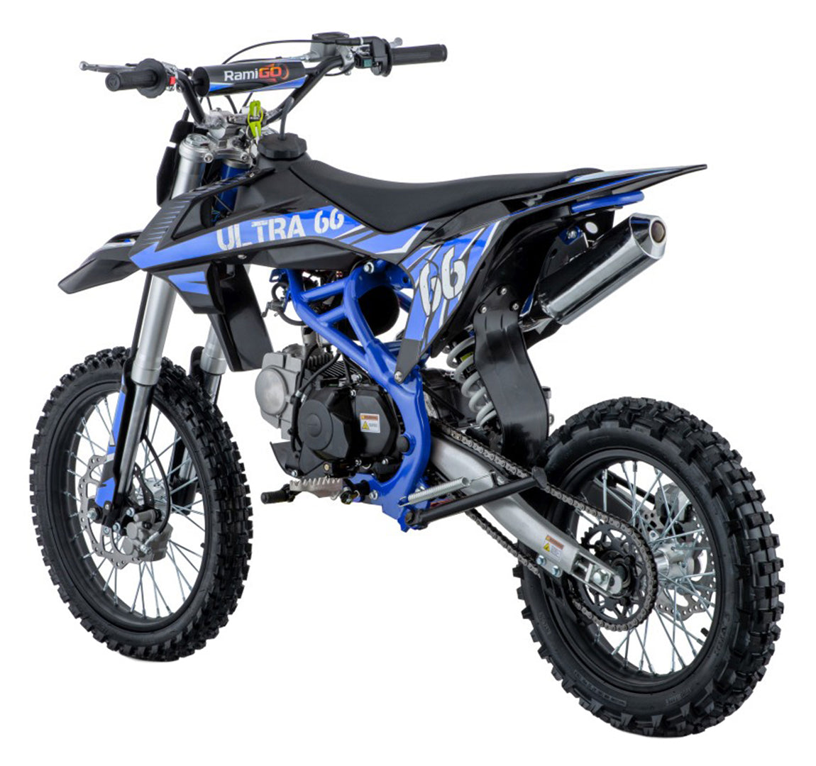 Cross motor na benzin ULTRA 66 125cc - Plavi