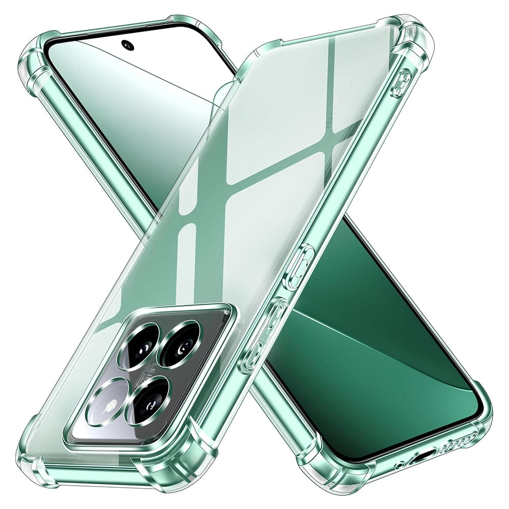 Techsuit Shockproof Clear Silicone prozirna maskica otporna na udarce za Xiaomi 14