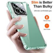Techsuit Shockproof Clear Silicone prozirna maskica otporna na udarce za Xiaomi 14
