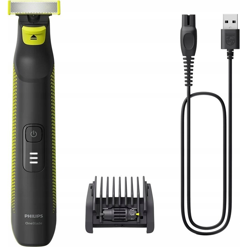 Philips QP6506/15 muški brijaći aparat Brijač s mrežicom Šišač Crno, Limeta