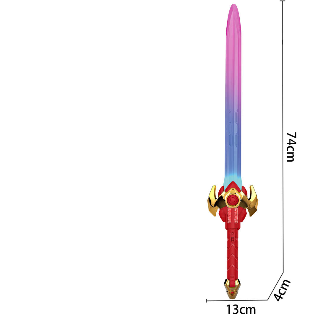 Glowing Red Sword