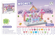 Magnetic Cubes Set, Magnetic bricks 193el.