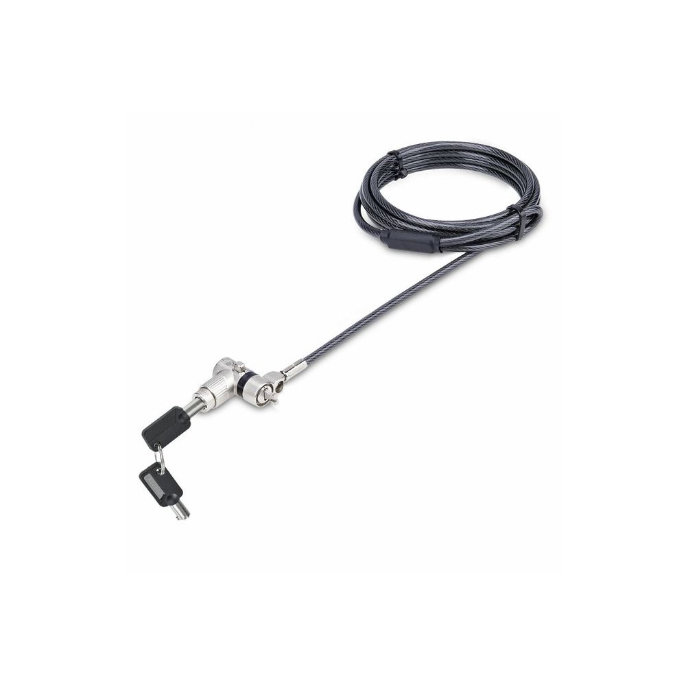 StarTech.com UNIVKMKO-LAPTOP-LOCK kabelske brave Crno 2 m