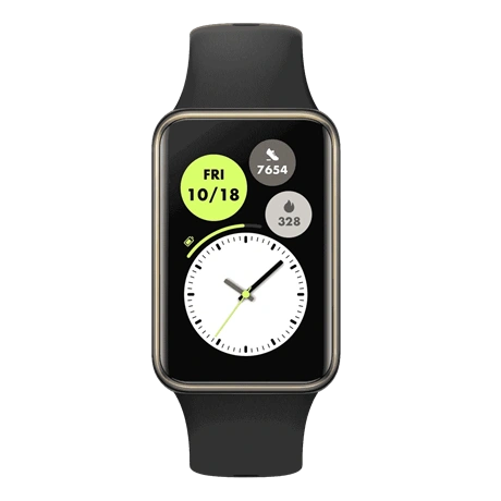 Honor Band 10 3,99 cm (1.57") AMOLED 43.2 mm Digitalno 256 x 402 pikseli Ekran osjetljiv na dodir Crno