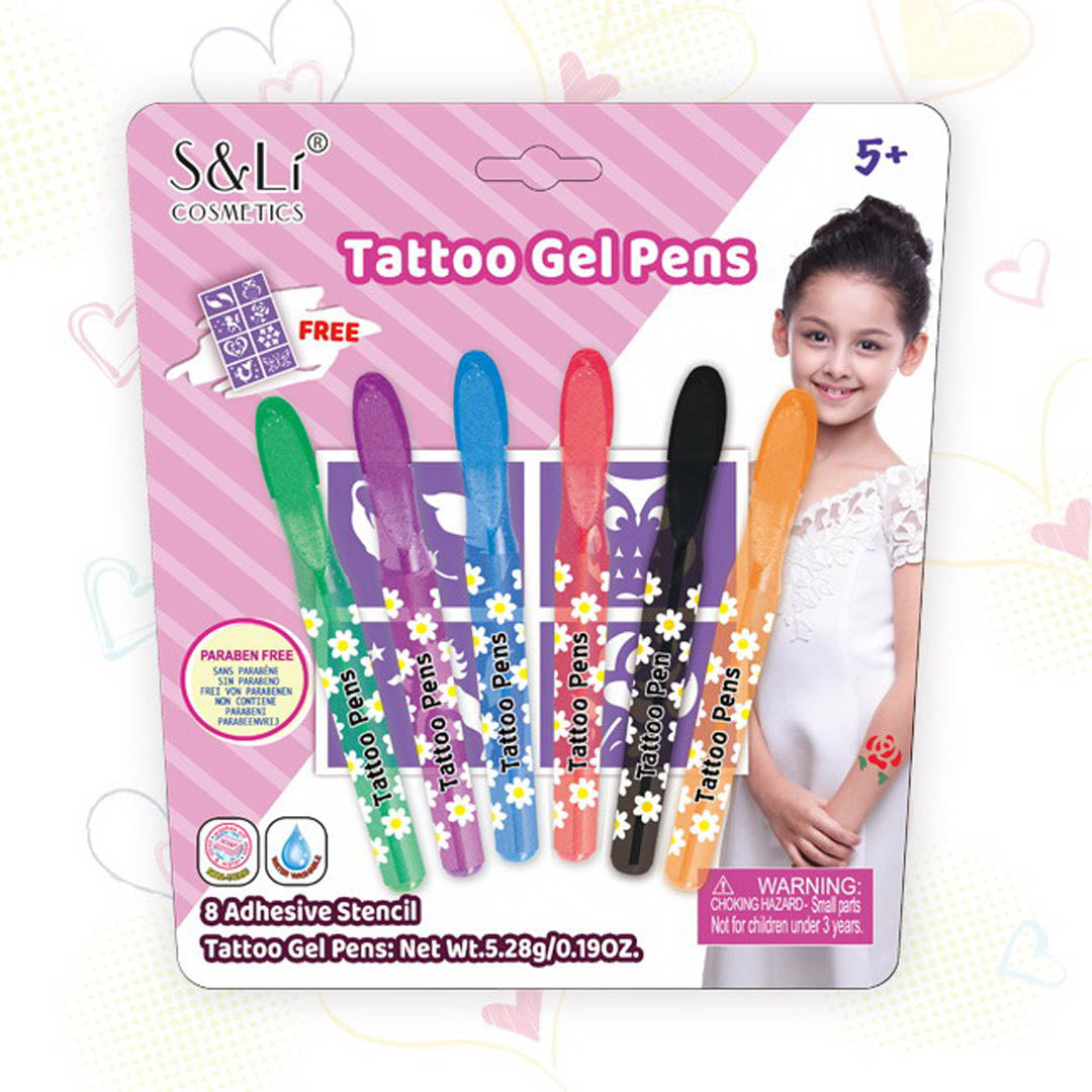 Tattoo Marker Set + Stencils