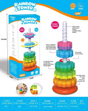 Colourful Screw Pyramid for Toddlers