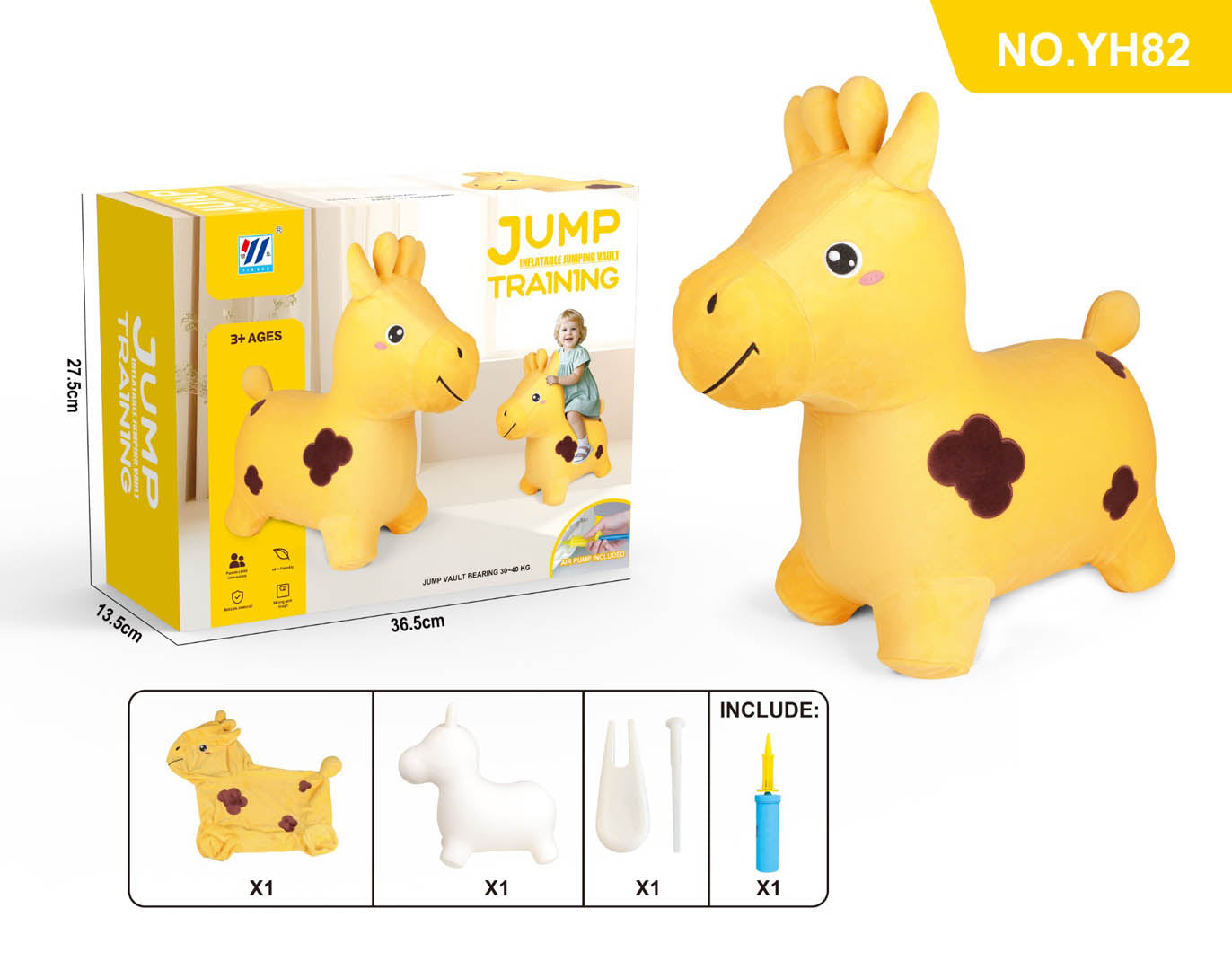 Jumping Giraffe