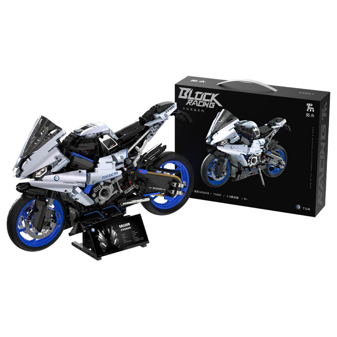 Sports Motorcycle Bricks Set 1988el.