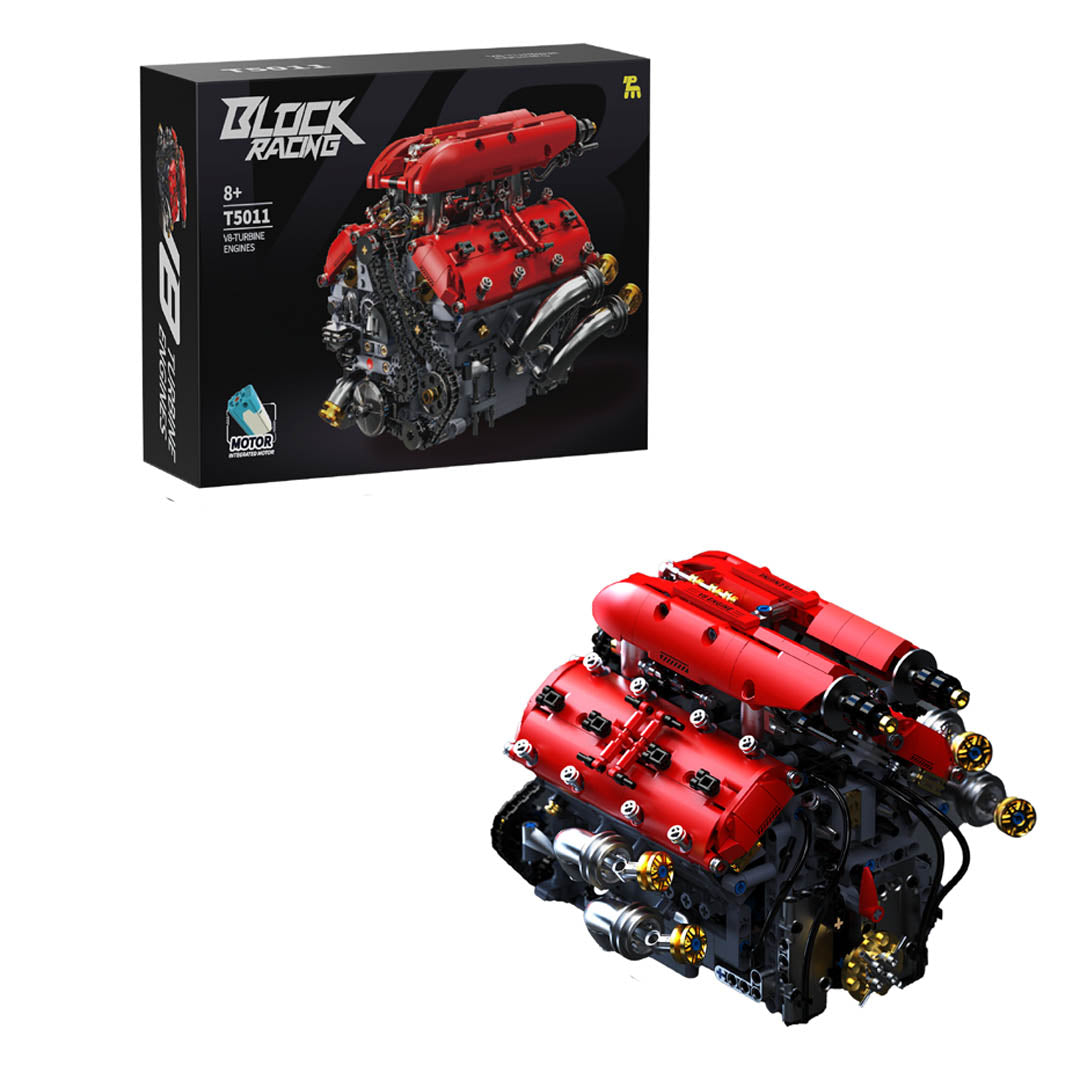 1370el Engine Bricks Set.