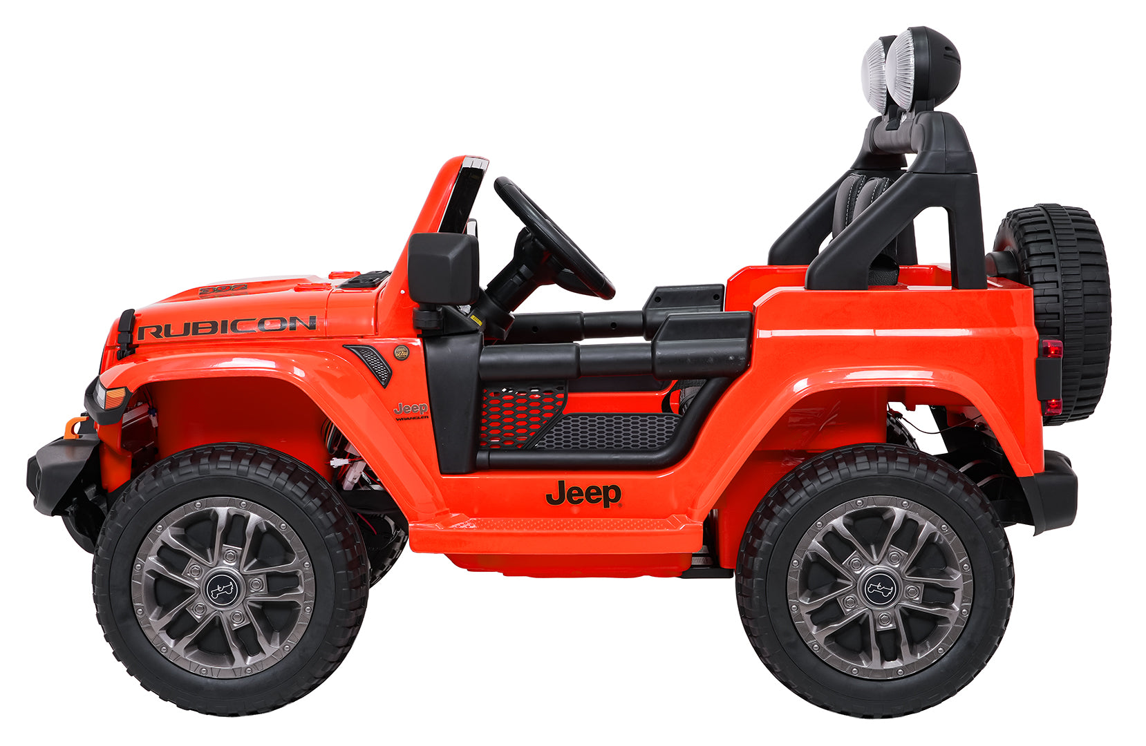 Licencirani auto na akumulator Jeep Wrangler Rubicon LIFT - narančasti