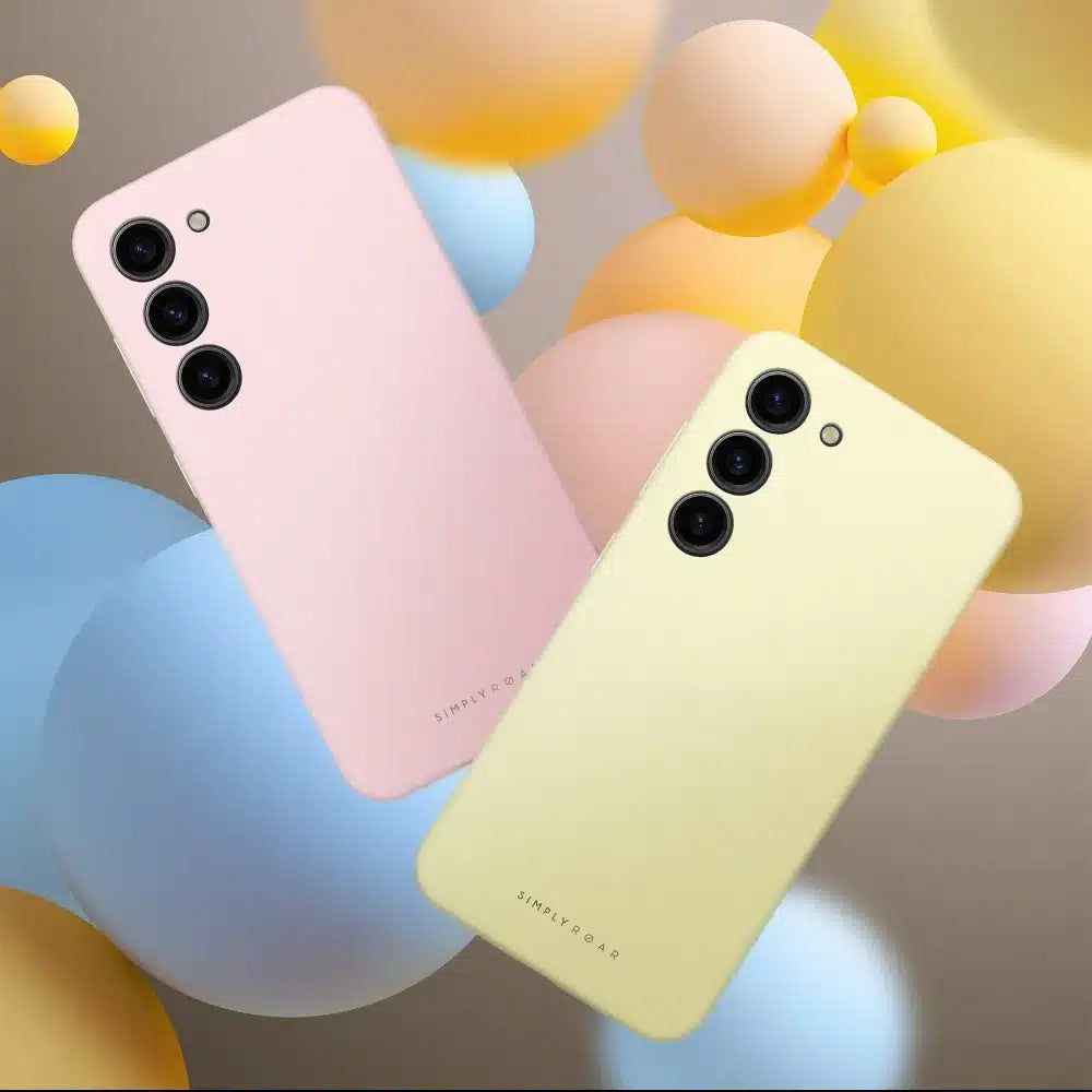 Maska Roar Cloud-Skin za SAMSUNG GALAXY A55 5G svetlo rumena