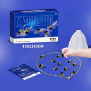 Magnetic pebbles arcade game