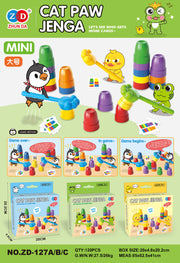 Arcade Game Cups + Cards Penguin Edition
