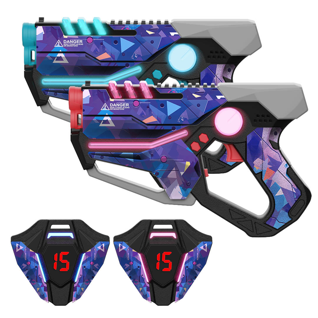 Laser Pistols with Shields Blue