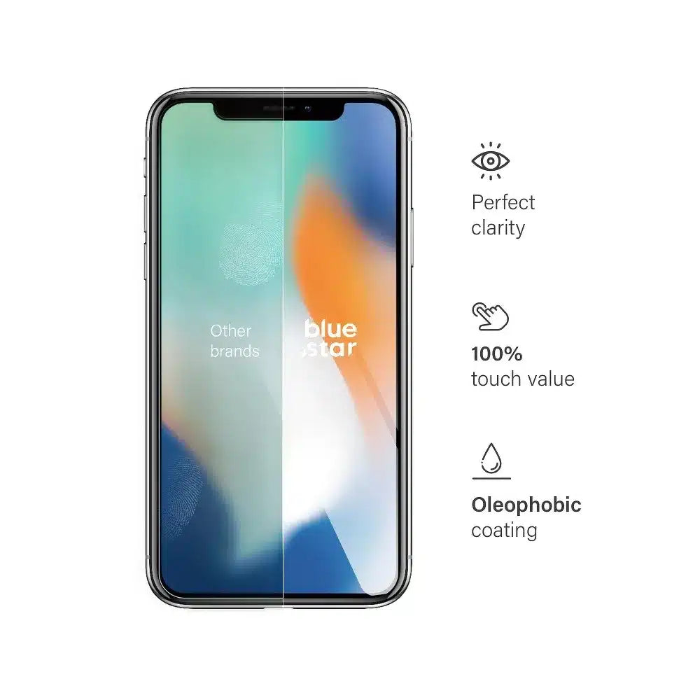 Blue Star Kaljeno steklo za iPhone X / iPhone XS / iPhone 11 Pro