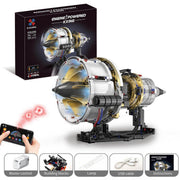 Brick set Motor with USB and Light 564el.